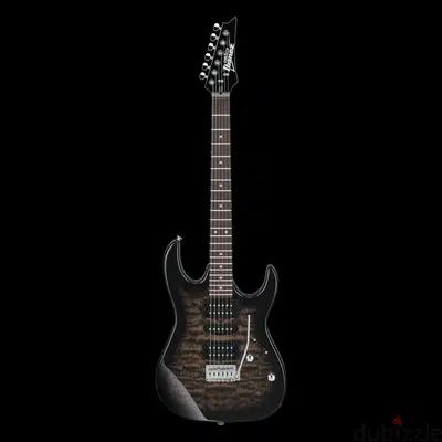 Ibanez Gio GRX70QA-TKS Transparent Black Sunburst