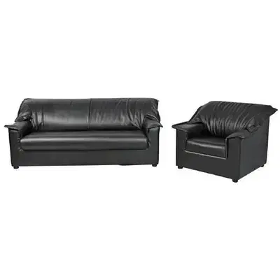 king L-2 leather sofa