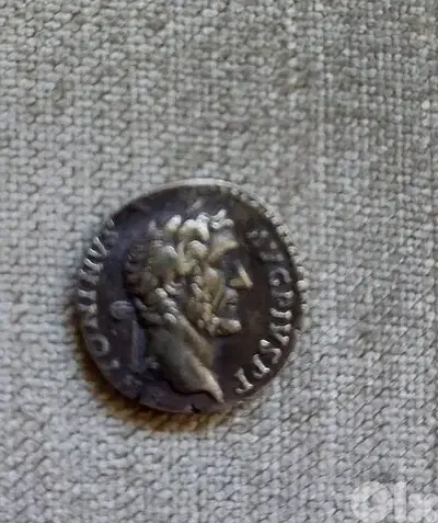 Ancient Roman Silver Coin Emperor Antoninius Pius year 138AD