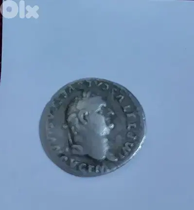 Veapesian Roman Emperor Titus Caser Silver Coin year 70 AD
