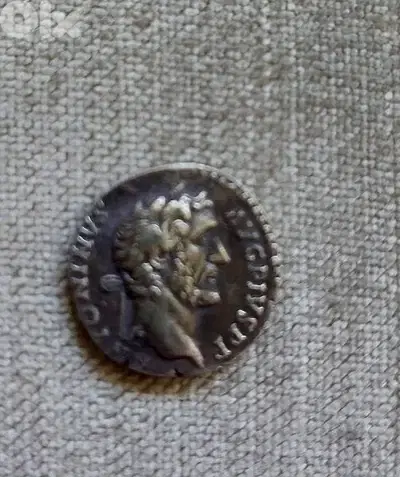 Antoninuis Pius Emperor Silver Coin Denarius Rome mint year 138 AD