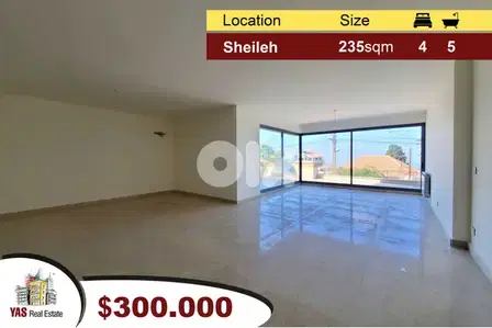 Sheileh 235m2 + 125m2 Terrace | Brand New | High-End | Mountain View |