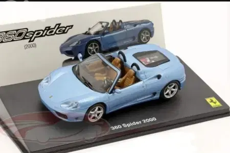 Ferrari 360 Spider (2000) diecast car model 1;43.