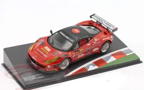Ferrari Italia 458 Grand Am Daytona diecast car model 1;43.