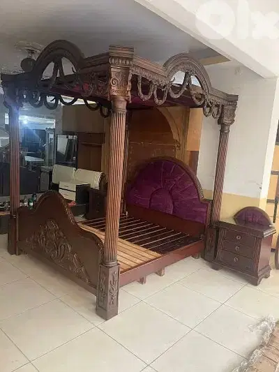 أوضة نوم ملكية خشب زان ولاتي كلا