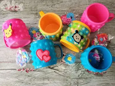 cute heat resistant fidget mugs for kids