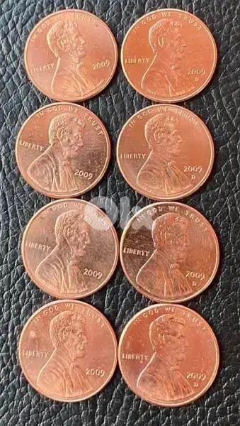 Bicentennial 2009 Lincoln cents pennies set coin