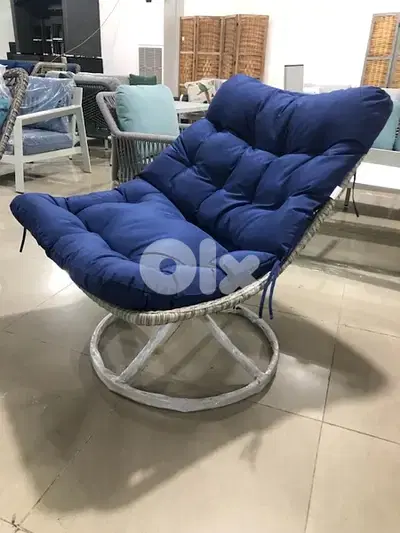 rattan chair lazy