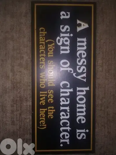 sarcasm wooden decorative board 33*15 cm