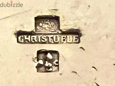 Christofle Silver Ashtrays & Cigarets Holder