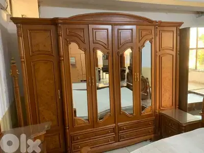 أوضة نوم خشب زان ولاتي كلا ملبسة قشرة سنديان