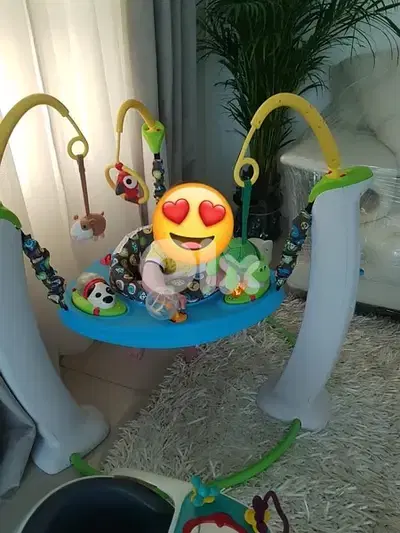 Evenflo ExerSaucer Jump & Learn My First Pet Jumper