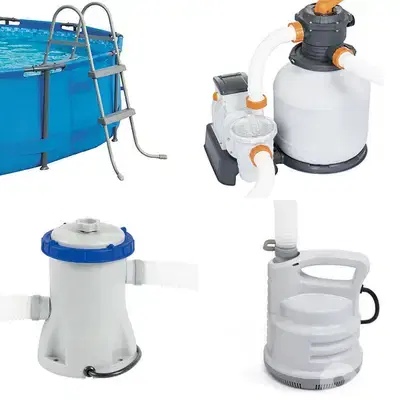 All intex and bestway accessories كافة مستلزمات المسابح