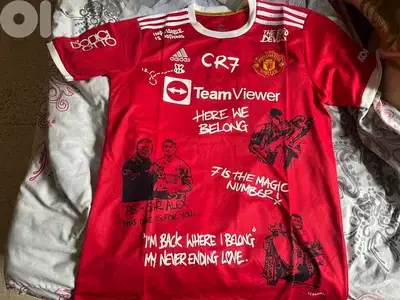 ronaldo CR7 Manchester United special edition adidas kit