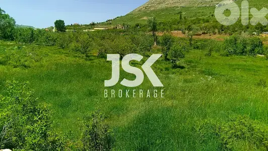 L12313- A 1000 SQM Land for Rent in Faraya