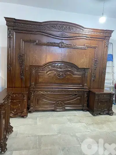 أوضة نوم مصرية خشب زان