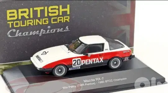 Mazda RX-7 (BTCC 1980) diecast car model 1;43.
