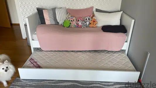 kids bed with extra drawer