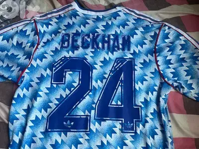 Manchester United David Beckham 24 /1992 limited edition adidas jersey Manchester United David Beckham 24 /1992 limited edition adidas jersey
