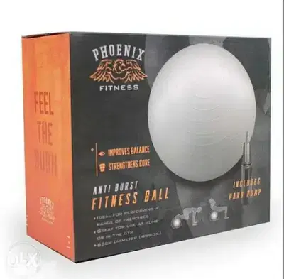 Anti-Burst Fitness Ball with Pump/ 4$ delivery