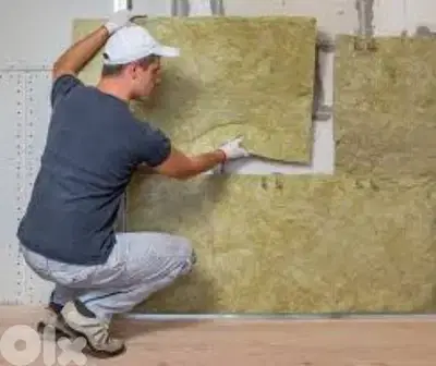acoustic insulation /sound insulation with perforated boards