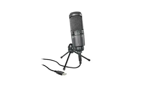 Audio-Technica AT-2020 USB Plus Condenser Microphone (AT2020USB)