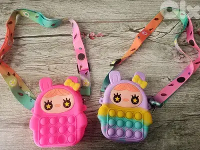 adorable  popit cross bags for girls