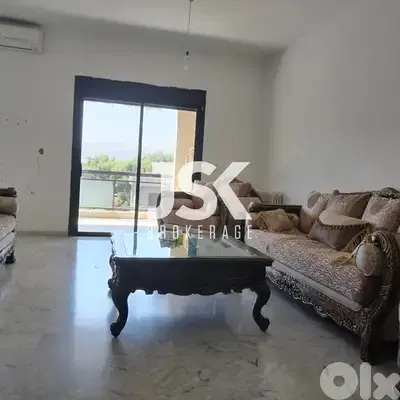 L12626-Partly furnished Apartment for Sale In Ajaltoun