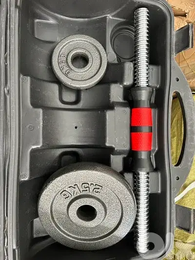 adjustable  dumbells