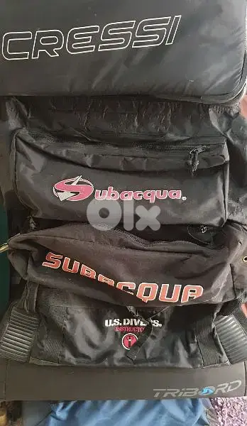 scuba diving bag