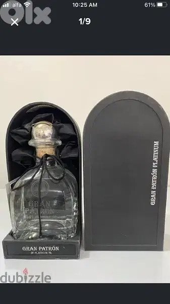 antique cristal collector boltle