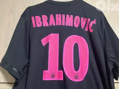psg paris nike ibrahimović 10 black AAwAY special edition jersey 2018