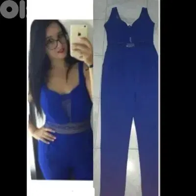 jumpsuit embroided lace S to xL