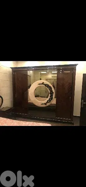 أوضة نوم مصرية ملكية حفر خشب زان