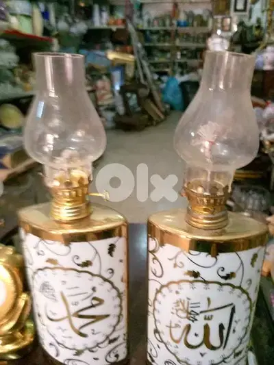 قنديل بورسلين صغير ٱية قرٱنية