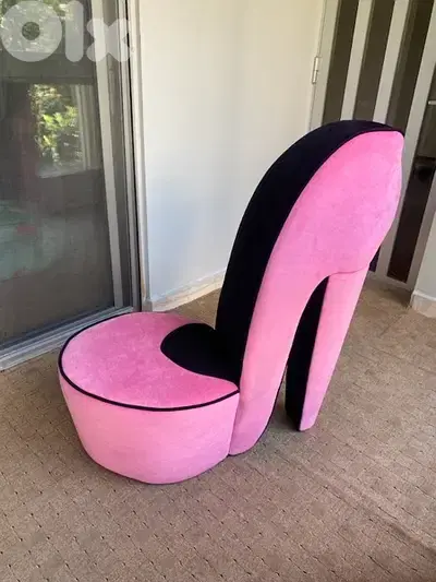 High chair pink