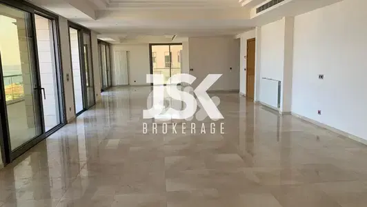 L12921-Luxurious Apartment With Terrace for Sale In Waterfront Dbayeh