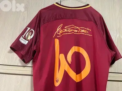 Roma last season 2017 of the legend ToTTi 10 nike signature jersey