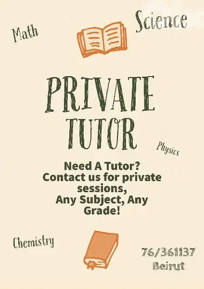 Leçons Particulières / Private Tutor ( or online)