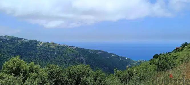 Land in Blat | Unblockable Sea & Mountain View | أرض للبيع | PLS 25754