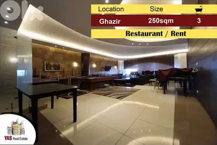 Ghazir 250m2 | Restaurant | Rent | Great Investment | IV