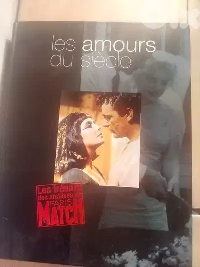 Les amours du siecle - les tresors des archives de paris match - livre