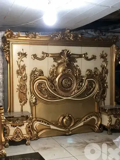 أوضة نوم مصرية حفر خشب زان ولاتي