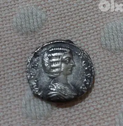 Roman silver Coin Queen Julia Domna wife Septemius Severus year 196 AD