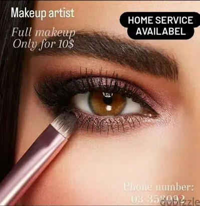 full make up only for 30 usd
