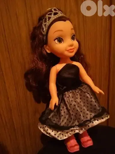 BELLE BEATY &THE BEAST ANIMATOR Disney as new Big doll glass eyes=21$