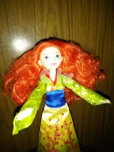 Princess MERIDA -BRAVE The Disney movie Hasbro character Great doll=22