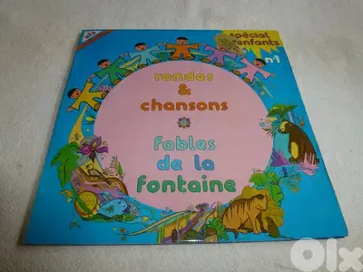 special enfants rondes et chansons / fables de la fontaine 2 vinyl
