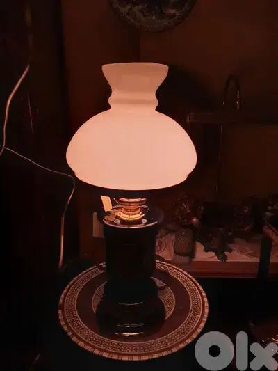 antique swiss hand made porcelain and opaline lamp antique swiss hand made porcelain and opaline lamp